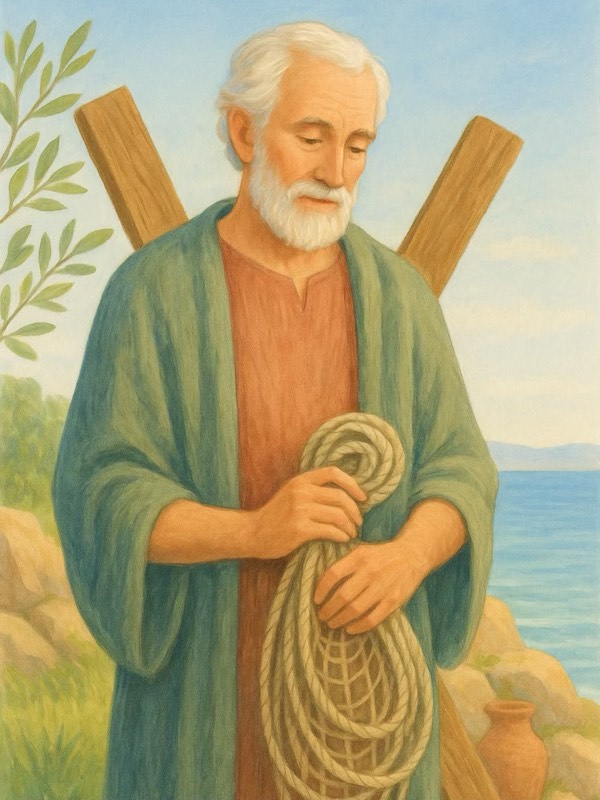 Painting of Saint Andrew