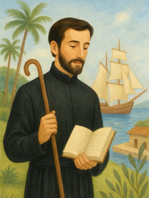 Painting of Saint Francis Xavier