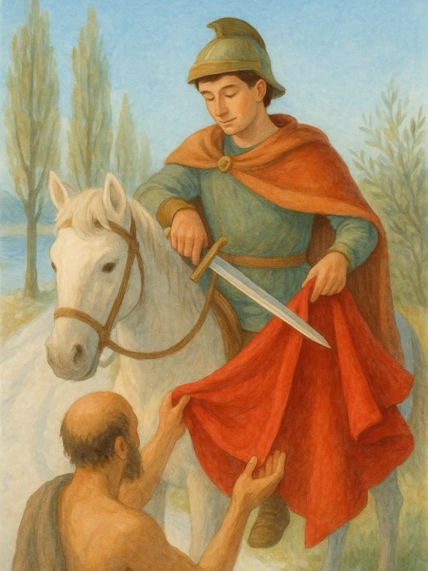 Painting of Saint Martin of Tours