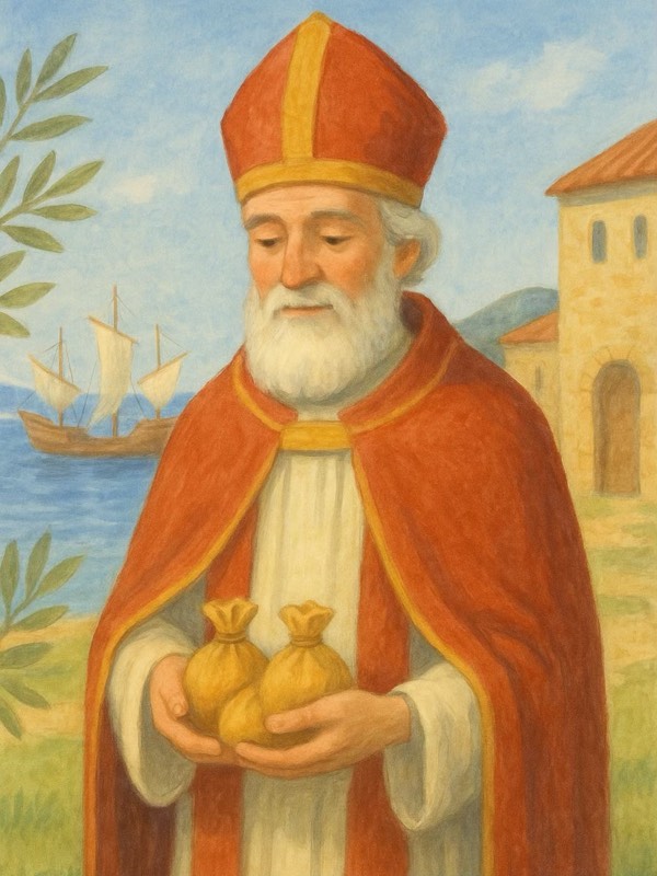 Painting of Saint Nicholas of Myra